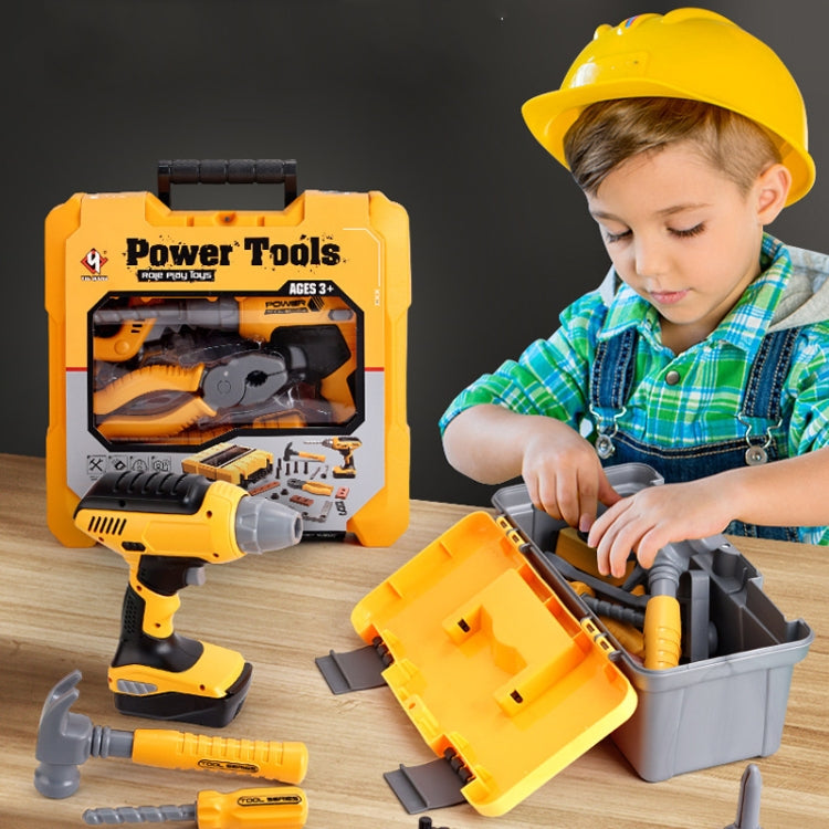 28pcs / Set Children Toolbox Toy Set Pretend Role Playing Simulation Repair Tools, Model: T025