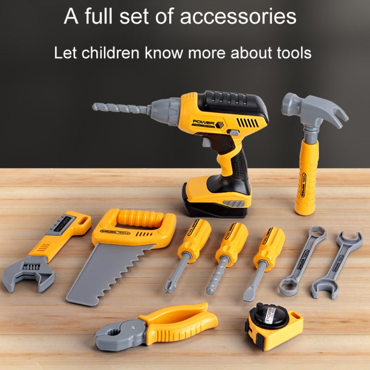 28pcs / Set Children Toolbox Toy Set Pretend Role Playing Simulation Repair Tools, Model: T025