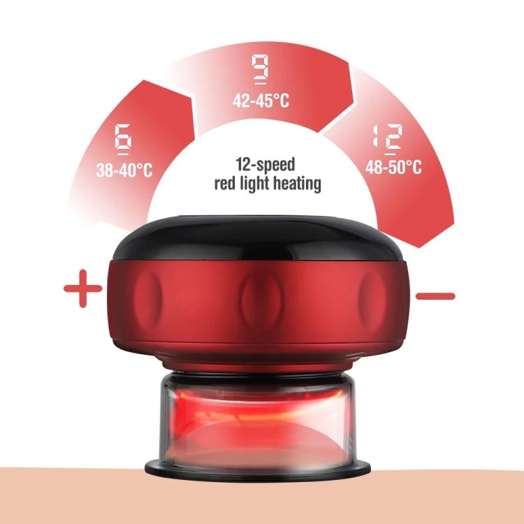 12-speed Remote Control Cupping Therapy Massager Set with 3 Cups
