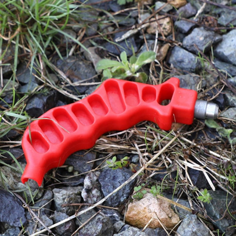 8mm Bypass Drilling Accessories PE Hair Pipe Micro Spraying Hole Puncher - Red