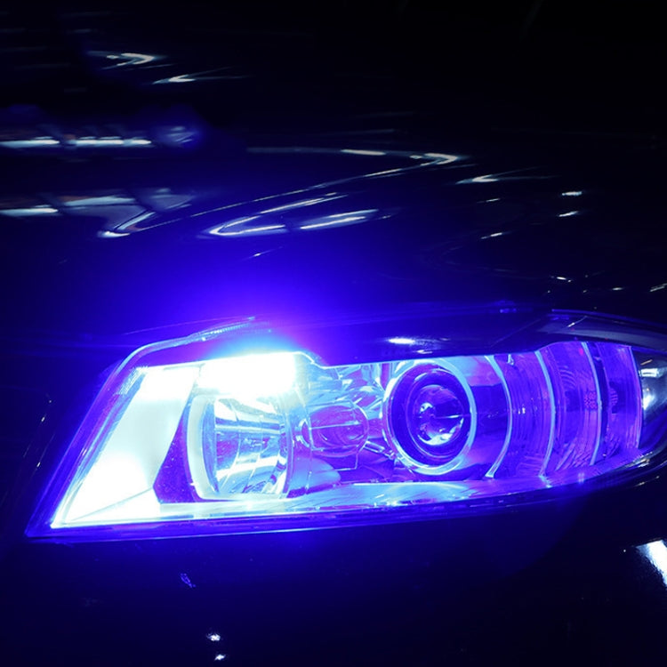 10pcs W5W Width Indicator Light Flashing LED Crystal License Plate Light - White