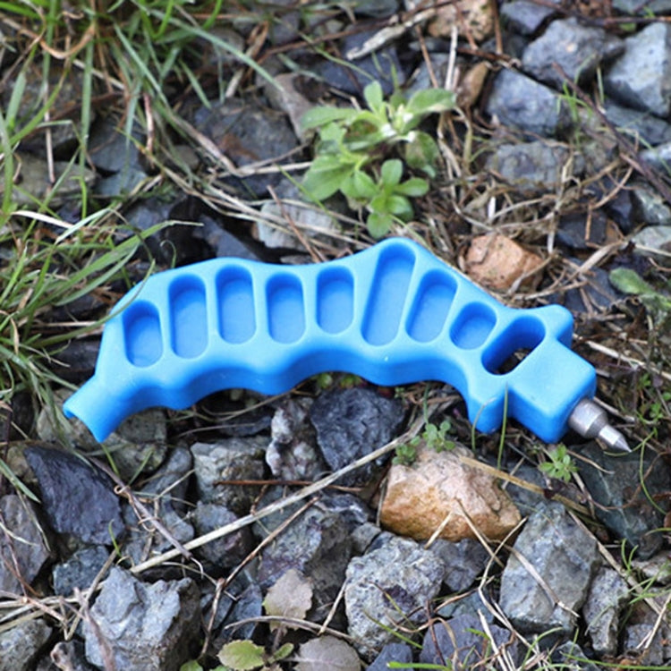 4mm Bypass Drilling Accessories PE Hair Pipe Micro Spraying Hole Puncher - Blue