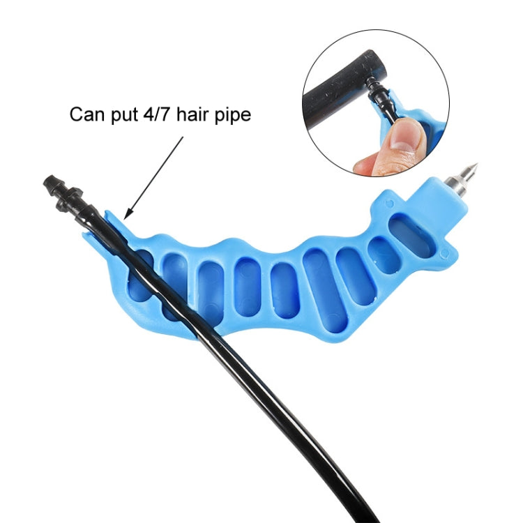 4mm Bypass Drilling Accessories PE Hair Pipe Micro Spraying Hole Puncher - Blue