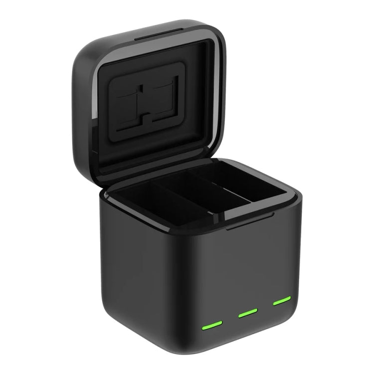 TELESIN GP-BCG-901 Storage Battery Charging Box For GoPro HERO12 Black / HERO11 Black / HERO10 Black / HERO9 Black - Single Charging Box