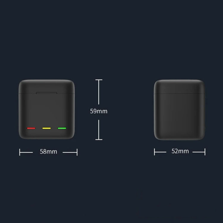 TELESIN GP-BCG-901 Storage Battery Charging Box For GoPro HERO12 Black / HERO11 Black / HERO10 Black / HERO9 Black - Single Charging Box