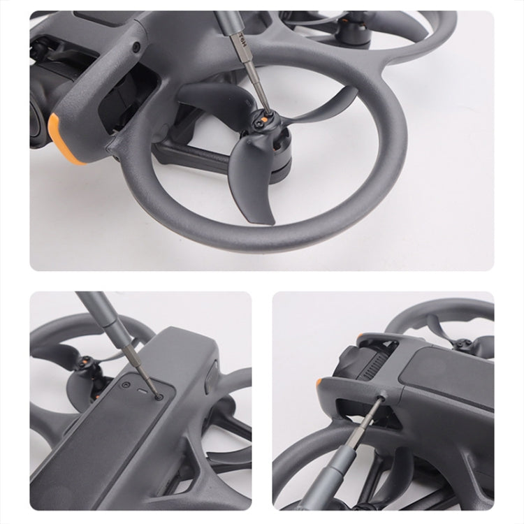 For DJI CQT UAV 30-In-1 Drone Universal Extended Screwdriver Set Disassembly Tool Set - Frosted Gray