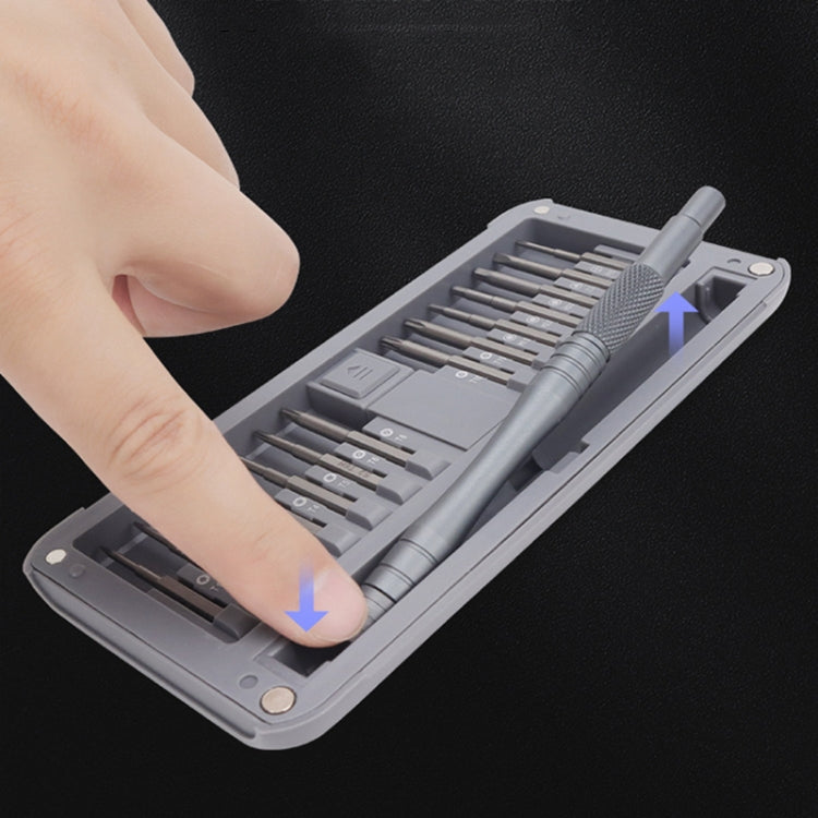 For DJI CQT UAV 30-In-1 Drone Universal Extended Screwdriver Set Disassembly Tool Set - Frosted Gray