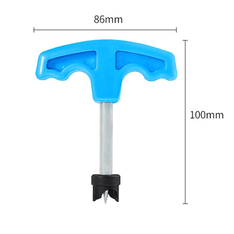 20mm Bypass Drilling Accessories T Type PE Pipe Hole Puncher