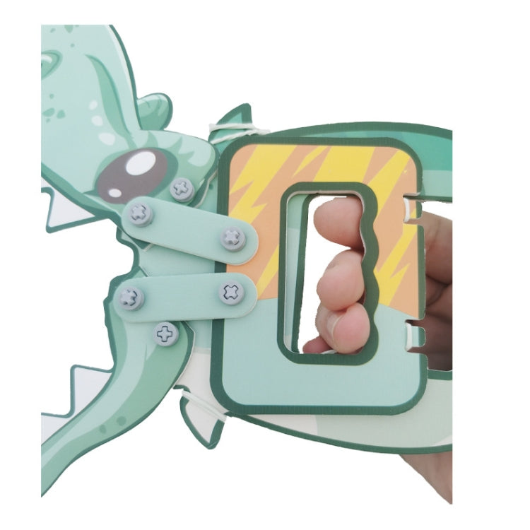 DIY Mechanical Dinosaur Children Toy Material Kit Kindergarten Teaching Aids - Boxed