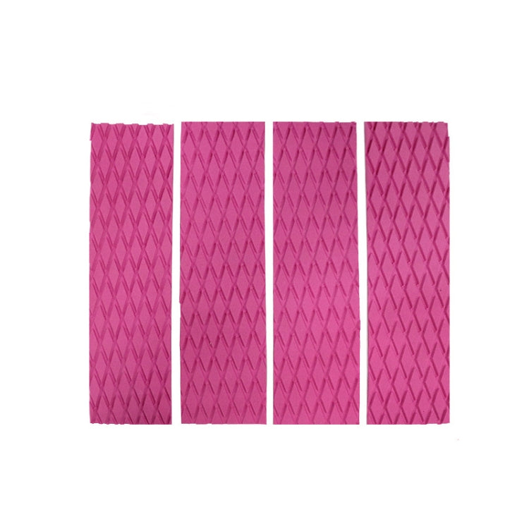4pcs /Set EVA Shortboard Surfboard Diamond Anti-skid Pad