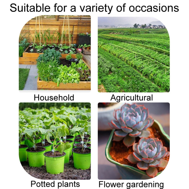 5pcs 4/7 Pipe Fitting Drip Irrigation Accessories Gardening Irrigation Watering Fittings - Straight 4-Way
