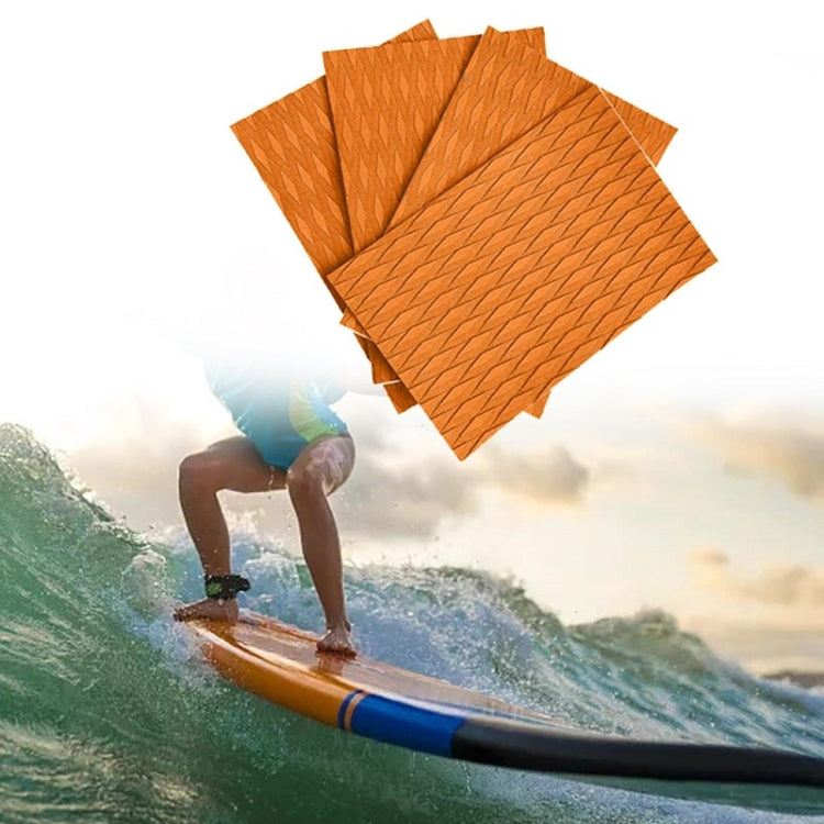 4pcs /Set EVA Surfboard Anti-Skid Pads Kayak Foot Pads