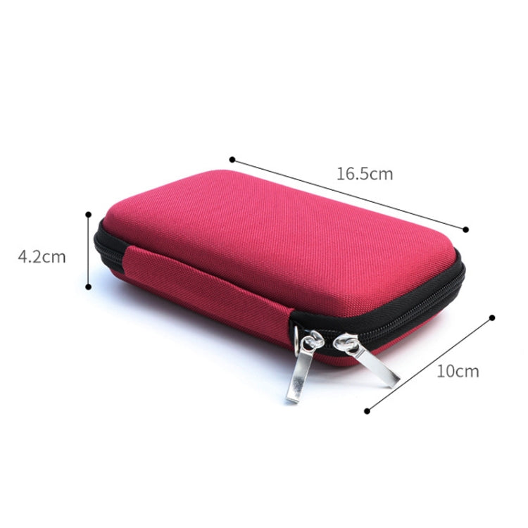 EVA Card Reader Digital Storage Bag Data Cable USB Flash Drive Hard Shell Pack