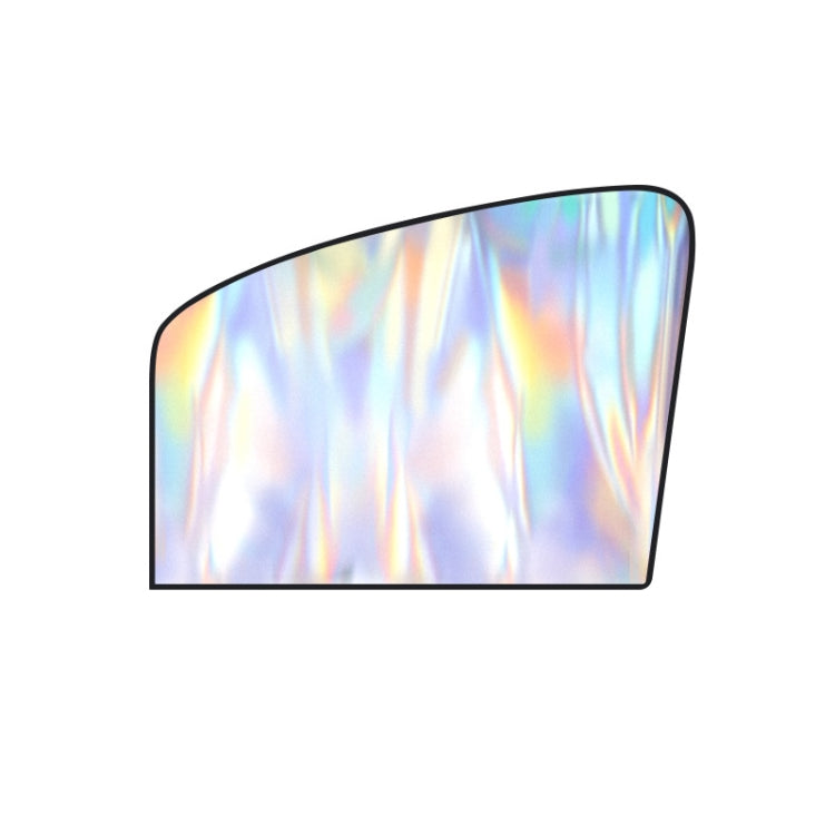 Colorful Titanium Silver Magnetic Car Sun Protection Sunshade Curtain