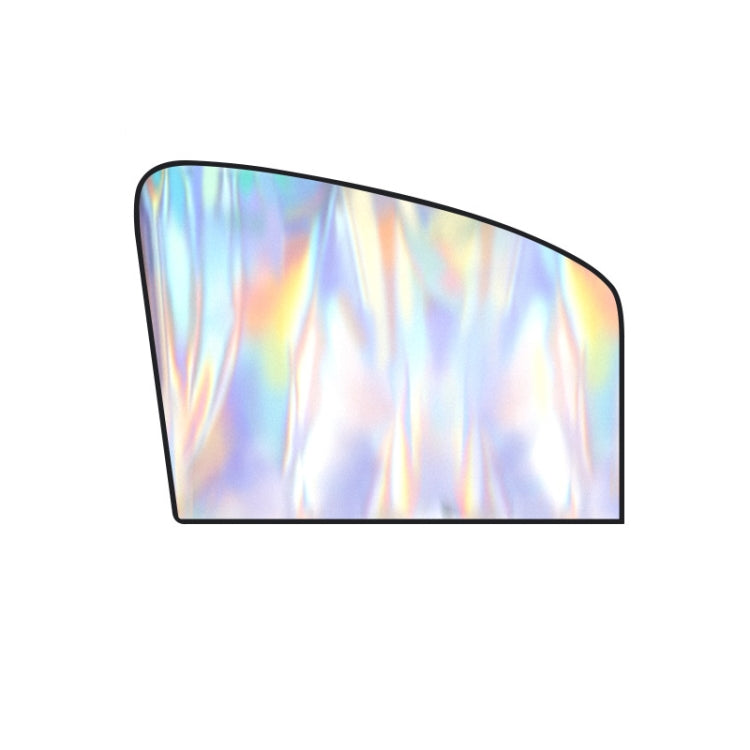 Colorful Titanium Silver Magnetic Car Sun Protection Sunshade Curtain