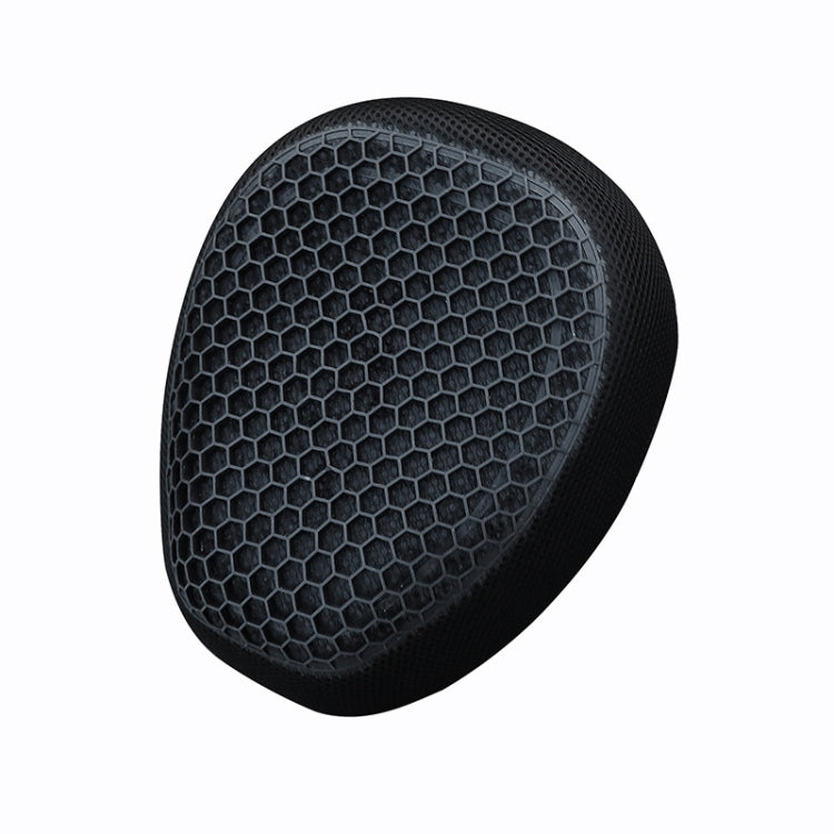 Motorcycle Breathable Massage Waterproof Sun-proof Silicone Seat Cushion - Black