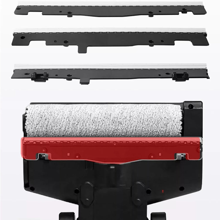 For Tineco Floor One 2.0 LCD / LED  Wet Dry Vacuum Cleaner Wiper Strip Wiper Bar Accessories Parts