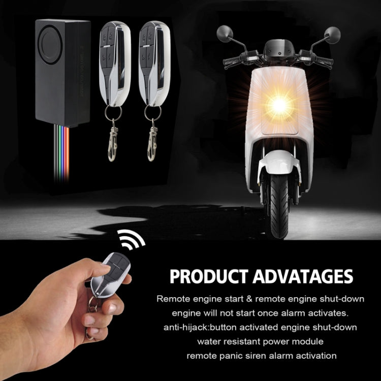 Electric Vehicle Anti-theft Remote Alarm Keyless Quick Vehicle Search - 48-72V