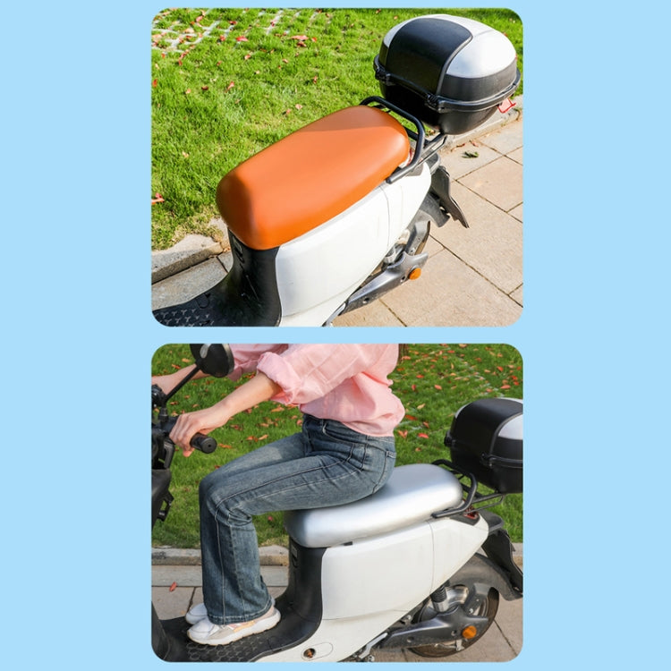 Electric Vehicle Universal Waterproof Sun Protection Seat Cover For All Seasons, Color: Silver