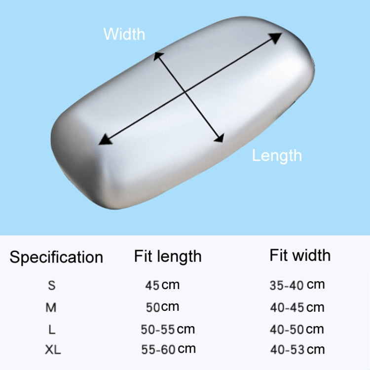 Electric Vehicle Universal Waterproof Sun Protection Seat Cover For All Seasons, Color: Silver