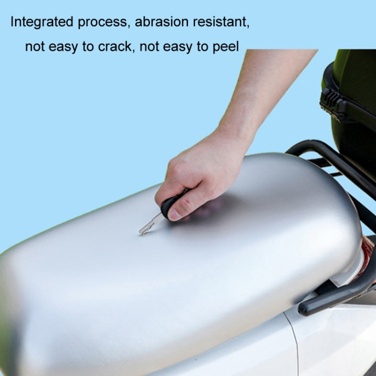 Electric Vehicle Universal Waterproof Sun Protection Seat Cover For All Seasons, Color: Light Brown