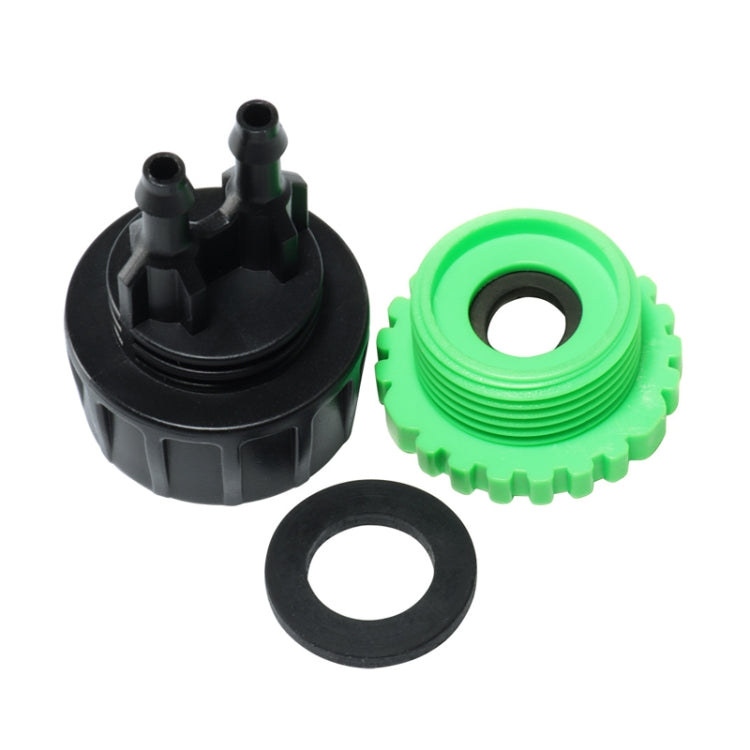 2pcs Faucet Four Point Six Point To 4/7 Pipe Fitting Garden Agriculture Micro Spray Irrigation Connector - AT048