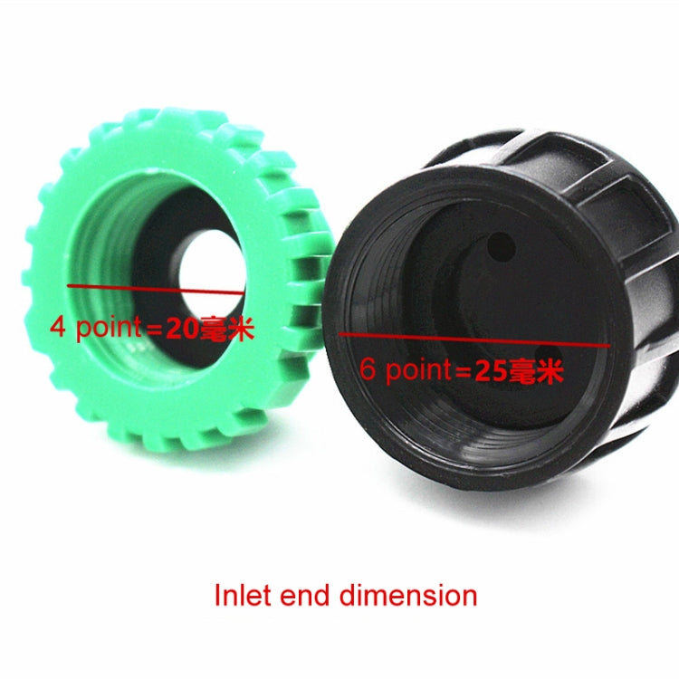 2pcs Faucet Four Point Six Point To 4/7 Pipe Fitting Garden Agriculture Micro Spray Irrigation Connector - AT048