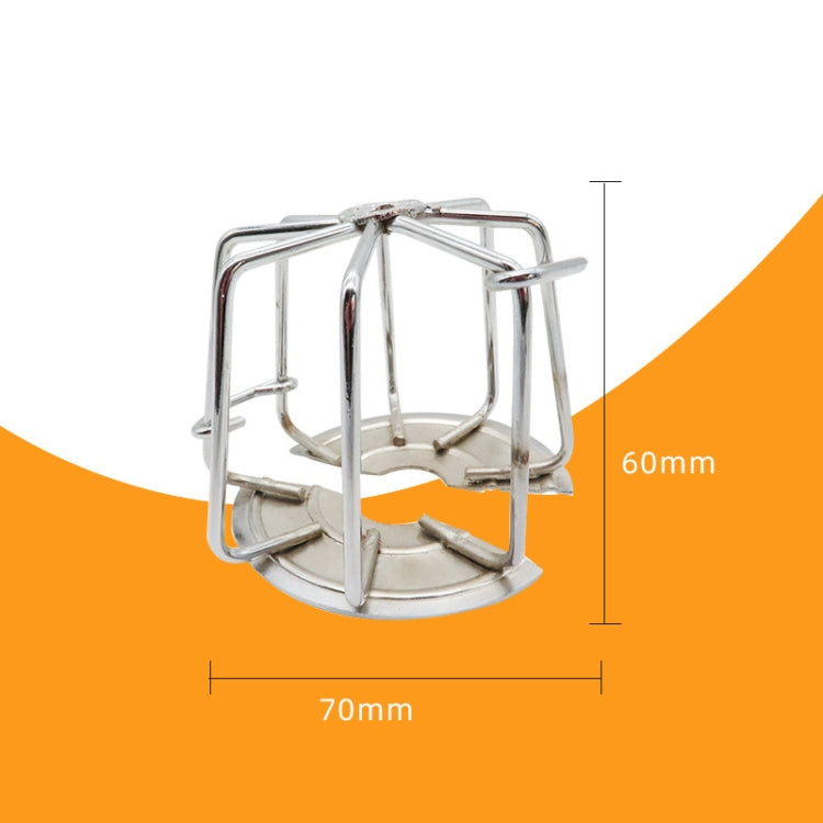 Non-disassembly Fire Sprinkler Head Protective Cover Bracket, Style: For 6-point Sprinkler