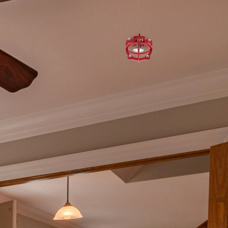 Non-disassembly Fire Sprinkler Head Protective Cover Bracket, Style: For Red 6-point Sprinkler