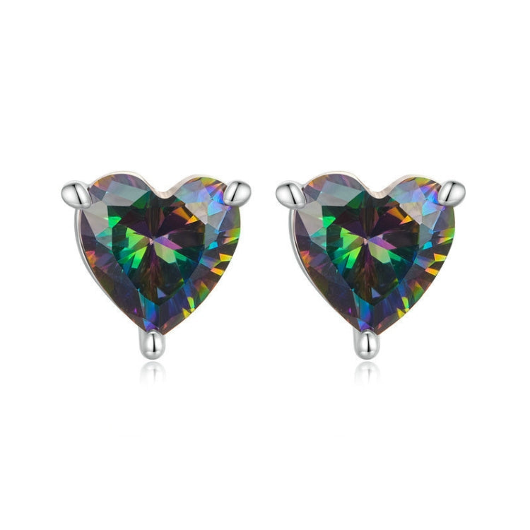 S925 Sterling Silver Retro Fantasy Love Sweet Cool Earrings - SCE1736