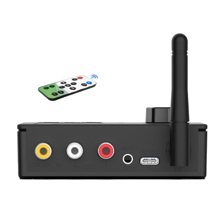 Bluetooth 5.4 Receiver Digital To Analog Card U Disk Converter Adapter With Remote Control
