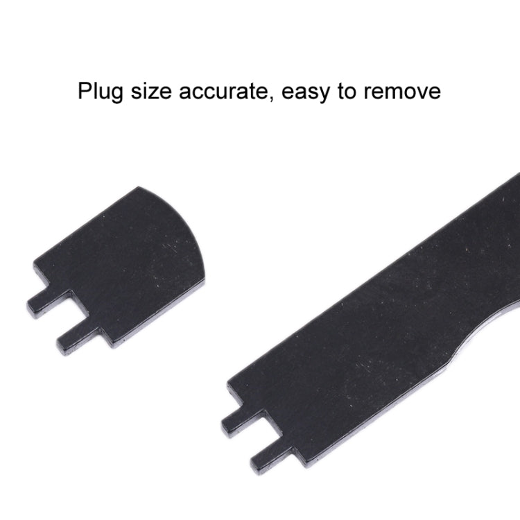 2pcs Ignition Coil Plug Removal Tool Snap Wrench - Black