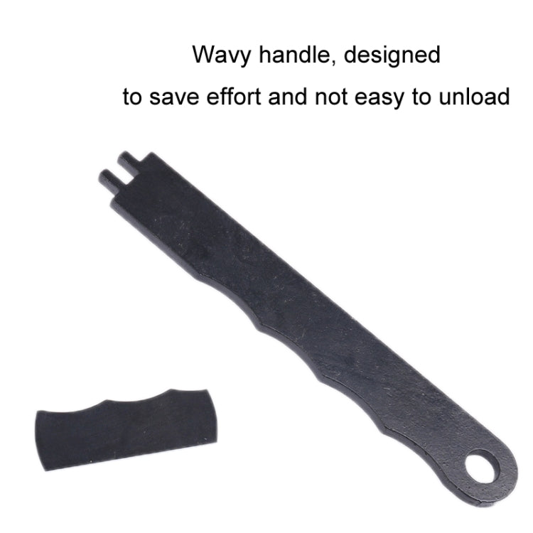 2pcs Ignition Coil Plug Removal Tool Snap Wrench - Black