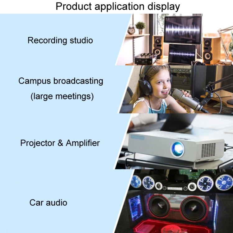 RCA Audio Ground Loop Isolator Anti-Interference Noise Reducer Eliminate Current Sound Bluetooth Receiver