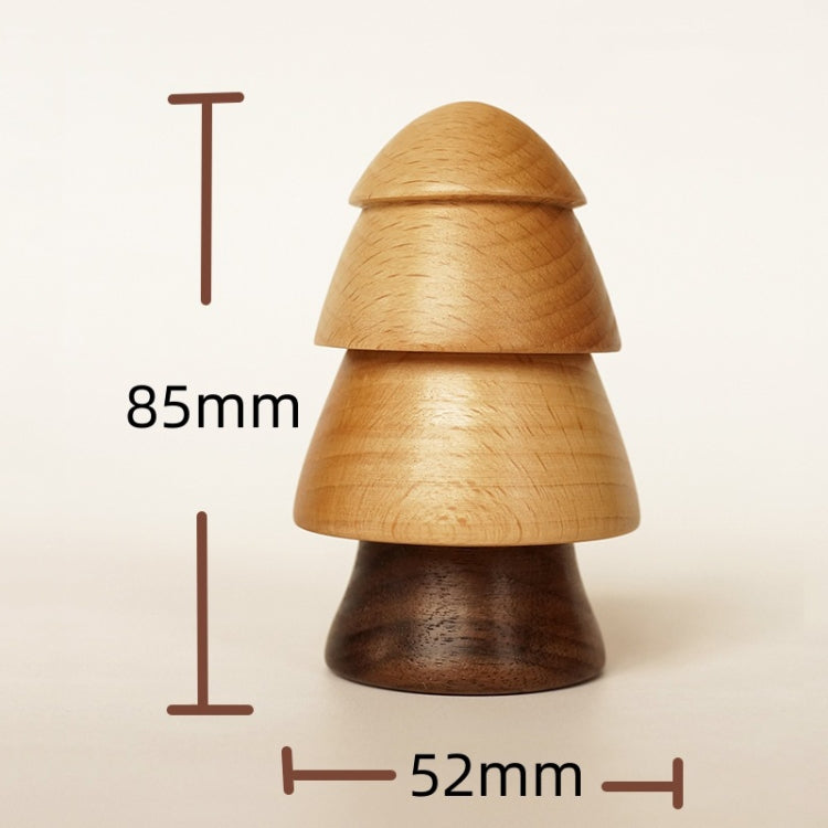 Solid Wooden Toothpick Holder Personalized Wooden Household Toothpick Can - Small Tree Shape