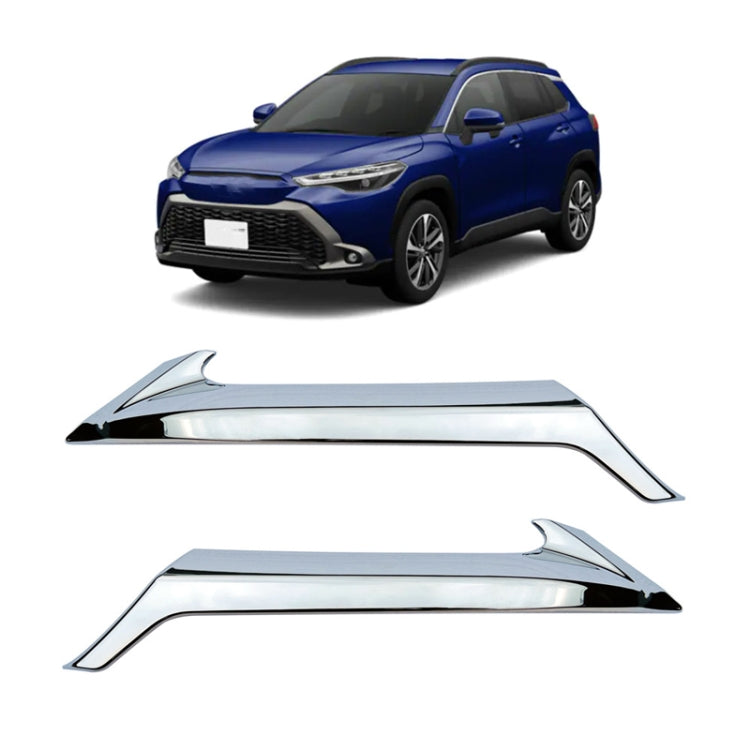 For Toyota 2022 Corolla CROSS Right-hand Drive Front Grille Decorative Bright Strip - For Japanese Version