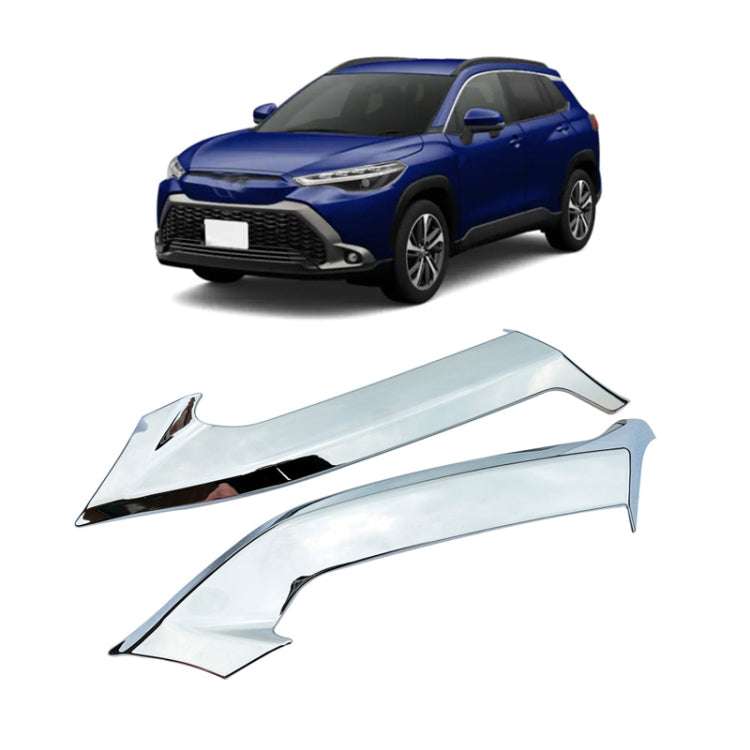 For Toyota 2022 Corolla CROSS Right-hand Drive Front Grille Decorative Bright Strip - For Japanese Version