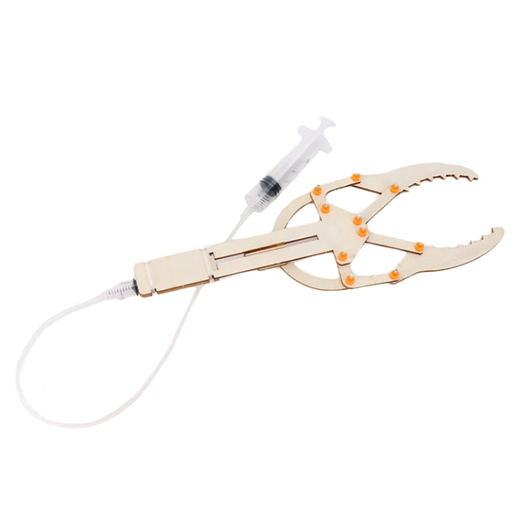DIY Hydraulic Mechanical Arm Technology Homemade Pliers Pupils Science Experiment Material Kit