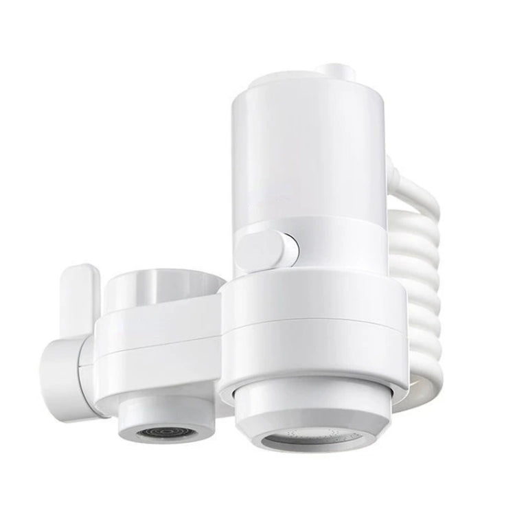 Kitchen Foam Pumping Flushing Water Faucet Extender - White