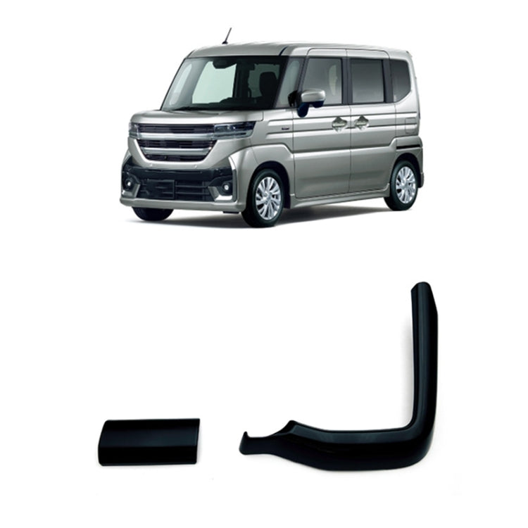 For 2024 Suzuki Spacia Custom Right-hand Drive Dashboard Center Control Strip Sticker - Black
