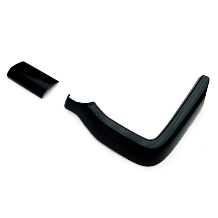For 2024 Suzuki Spacia Custom Right-hand Drive Dashboard Center Control Strip Sticker - Black