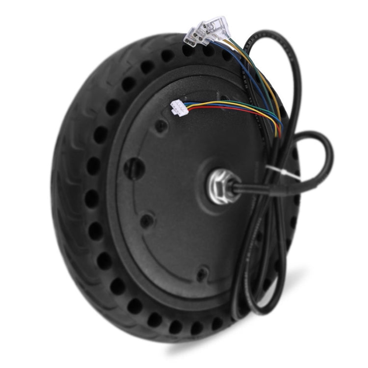 For Xiaomi M365 AIMITE Electrical Scooter Motor 36V 250W Solid Honeycomb Tires - Black