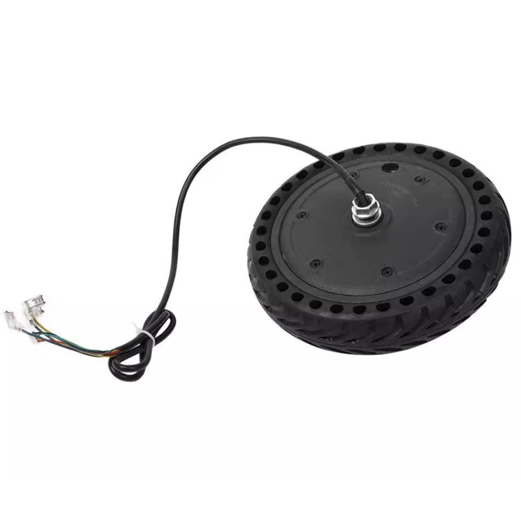 For Xiaomi M365 AIMITE Electrical Scooter Motor 36V 250W Solid Honeycomb Tires - Black