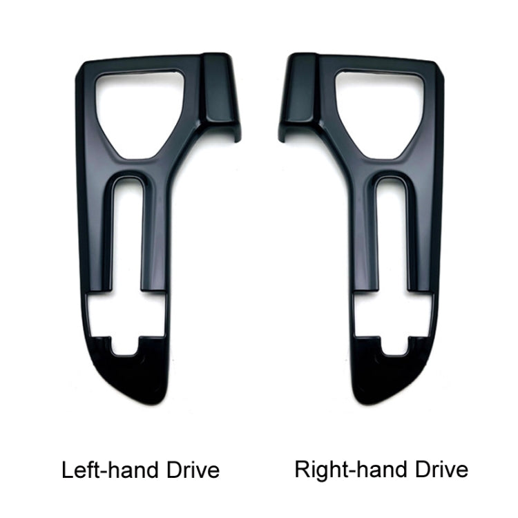 For 2023 Toyota Crown Center Control Gear Decorative Bright Frame, Size: Left-hand Drive