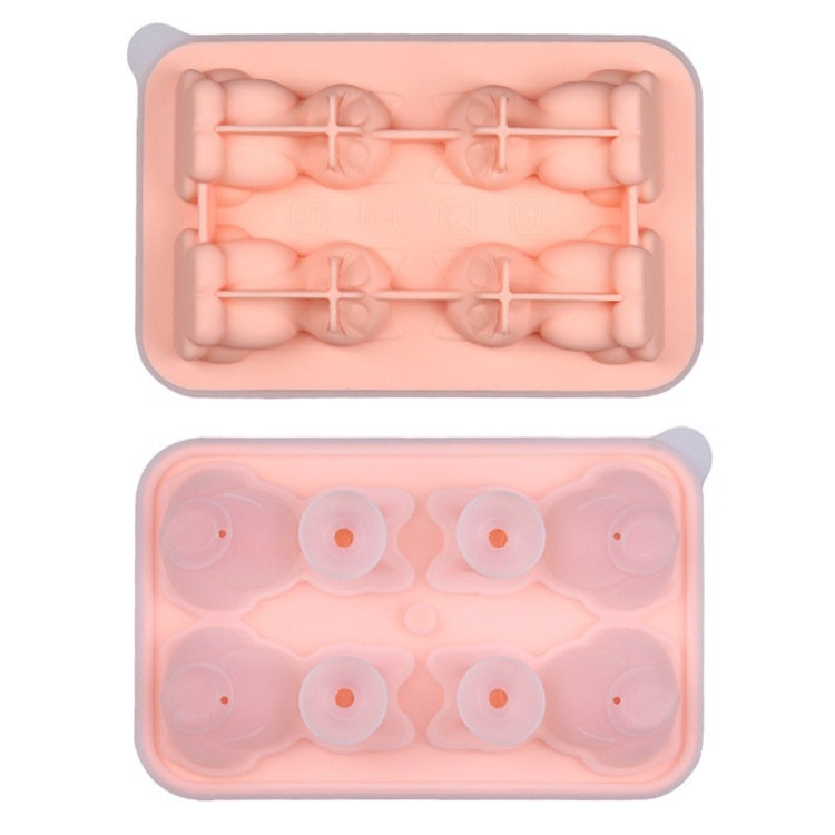 3D Cat Shape Bar Home Silicone Ice Mold Whiskey Ice Box