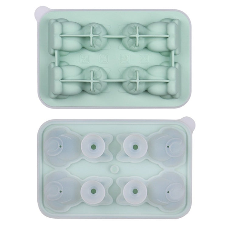 3D Cat Shape Bar Home Silicone Ice Mold Whiskey Ice Box