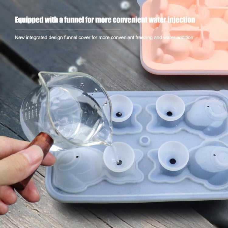 3D Cat Shape Bar Home Silicone Ice Mold Whiskey Ice Box