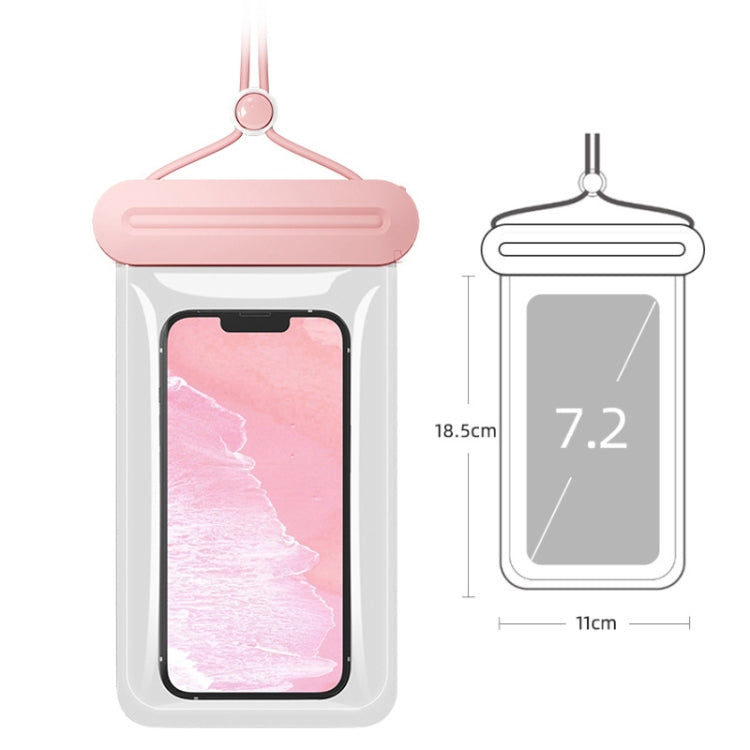 TPU Transparent Mobile Phone Waterproof Bag Swimming Drifting Diving Phones Waterproof Protective Case