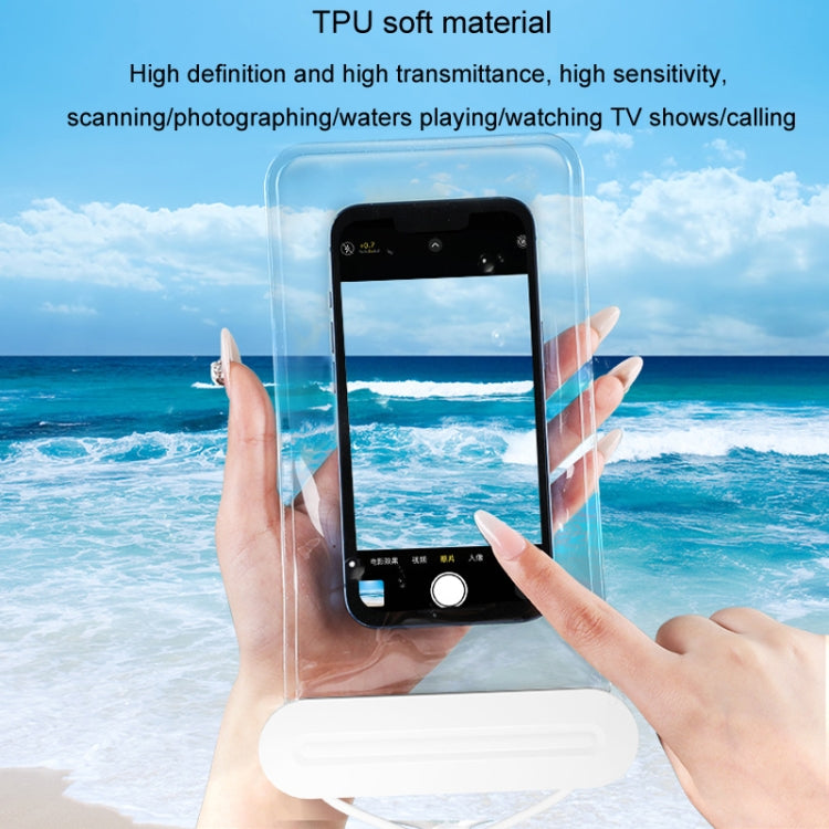 TPU Transparent Mobile Phone Waterproof Bag Swimming Drifting Diving Phones Waterproof Protective Case