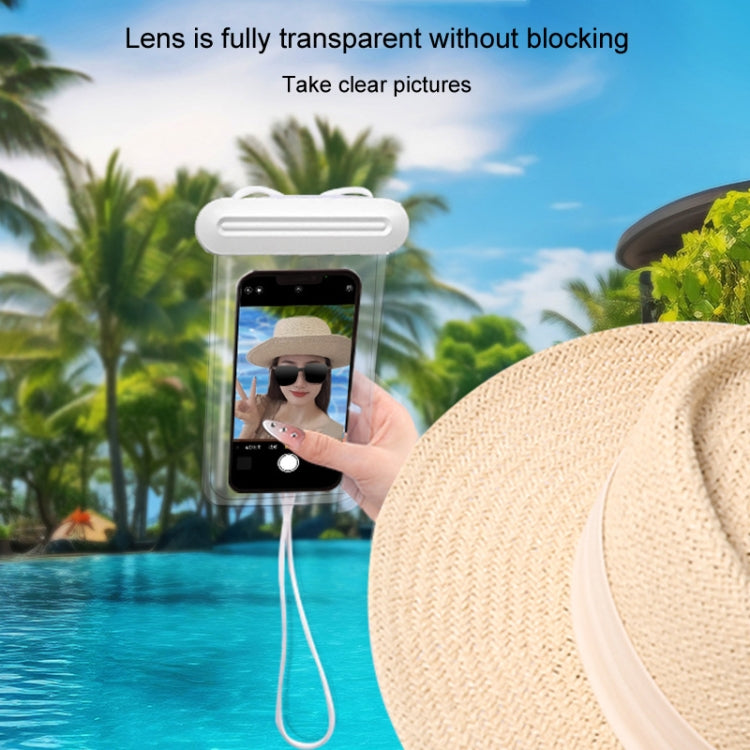 TPU Transparent Mobile Phone Waterproof Bag Swimming Drifting Diving Phones Waterproof Protective Case